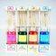 Popular customized glass bottle with rattan sticks for flavor car air freshener