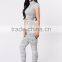 designers tracksuits Turtleneck Cap Sleeve Ribbed Crop Top And Leggings Two Piece Sets tracksuits designs