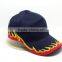 2016 Flames High Quality Plain Blank Custom Baseball Cap