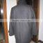 Men coat with 2 zipper pockets 100% wool suit jacket