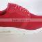 2017 new red mesh upper air cushion women shoes