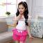 Cheap 2017 morden design girl 's two piece dress set sport dress for children