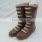 Wholesale skidproof genuine leather boots for kids