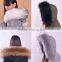Myfur Women Garment Accessory Genuine Raccoon Fur Hood