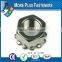 Made in Taiwan Black Oxide Plated Steel Stainless Steel Zinc Finish Steel Keps K Lock Nut