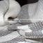 Organic flax Linen waffle bath towel -- hand woven