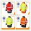 Hi vis 100%Polyester Oxford Workwear waterproof windbreaker jacket