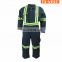 High-vis long-sleeve workwear fireproof reflective safety coverall