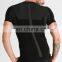 China manufacturer wholesale men black T shirt , fashion fitness t shirt professional