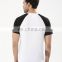 Factory direct sales Men ' Short Sleeve fashion design 100% Cotton white O-nec