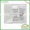 Satin Garment Care Label Fabric, 100% Polyester Washing Instructions Printing Fabric Woven Label