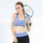 In stock items cheap sexy womens comfortable gym bra with zipper