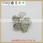 New design wedding rhinestone brooch, flower shape pearl pin brooch