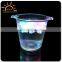 light up ice bucket 2015 hot glowing ice bucket beer ice bucket for bar or party
