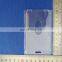 Transparent vertical ID badge heavy duty plastic card holder