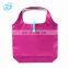 High Quality Cute Fold-away Recycled Portable Polyester Shopping Bag