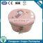 new arrival round tin money box with lock and key