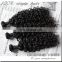 Most popular factory price unprocessed high quality natural curly hair extensions