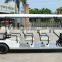 AGM BATTERY power new electric shuttle bus for sale with 4.4KW 48V motor