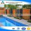 decorative laser cut screen space divider corten steel fence