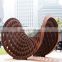 Corten Steel Garden Statue Modern Art Metal Sculpture