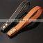 New Golden Stainless Steel Leather Rope Pet Leash Training Dog