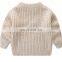Loosing unisex pullover knit cotton handmade sweaters for babies