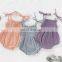 6Color kids linen cotton rompers Summer Newborn Infant Baby Girl Solid Romper Jumpsuit Outfit Clothes Baby Clothing