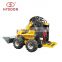 Hysoon HY380 mini front end loader with 4 in 1 bucket