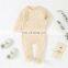 Wholesale Organic Cotton Snap Baby Grows Bodysuit Footie Romper