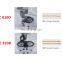 MC 820D Direct Drive Double Needle Post Bed Lockstith Sewing Machine