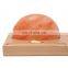 modern salt lamp led night light,  with wireless charger usb port , non - polar touch switch good for bedroom