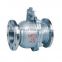 PN16 DN80 Flange connection Stainless steel seal Hard Seal WCB Ball Valve