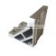 Mill finish or anodized Customized aluminum right angle bracket aluminium profile producer