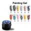 Wholesale Queen Shining superstar 4d carving germany UV gel hard painting nail art gel in tubes