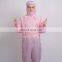 Wholesale pink coverall disposables ISO13485 CE Approve One-Piece Suit body protection suit