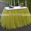 Wedding Decorations Tutu Tableware Tulle Table Skirt SD103