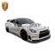 Suitable For Nissan GTR R35 upgrade WF Style Body Kits Include Front Bumper Side Skirts Body Parts
