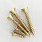 Chipboard Screws zinc Self Tapping Screws Phil Pozi 6-lobe Drive Wood Screws
