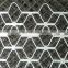 Diamond patterned aluminum mesh grille security doors and windows