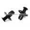 100 Pcs Auto Fastener Fit 8mm Hole Nylon Car Clips Fender Bumper Shield Retainer Plastic Rivet Clips