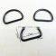 Hot Sale America Curtain Rod Clamp Decorative Round Metal Curtain Rings For Rods Stainless Steel Curtain Ring