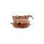 Rose Gold Custom Print Ceramic Tea Coffee Cup and Saucer Set With Saucer