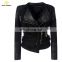 Genuine Leather Jacket for Woman - OEM - High Quality Sheep leather Zippers Fashion jacket