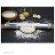 Hot selling Stainless steel Roller Dough Rolling Pin, Removable Adjustable Thickness Rings