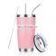 Food grade 20oz oem christmas insulated vacuum double walled 304 stainless steel wine tumbler with lid