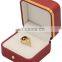 High Quality Fashion Custom Logo Red Color Drawer Ring Box Jewelry Box