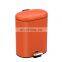 Simple Modern Design 6L Household Bathroom Kitchen Waste Bins Stainless Steel Soft Closing Trash Can bathroom pedal bin