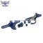 Billet Aluminium Throttle Cable Carb Bracket Carburetor for Holley 4150 4160 Blue
