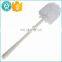 Factory Wholesale Toilet Accessories Durable Plastic Bristle Cosmetic Stainless Steel Toilet Brush In Rubber With Brush Head